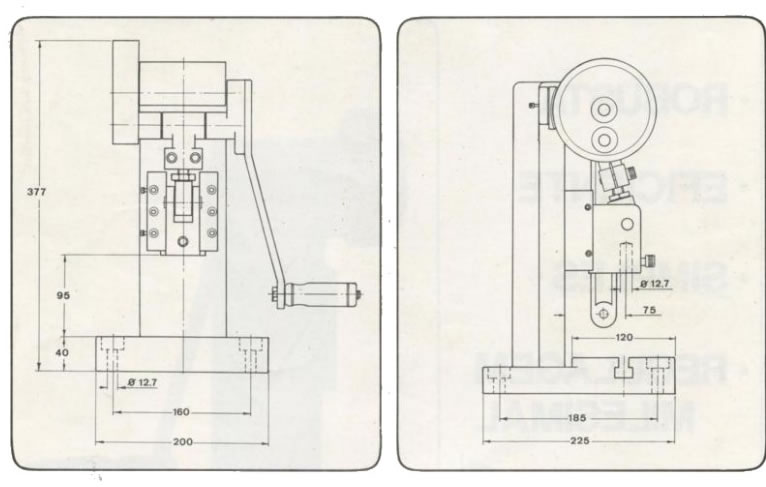 Imagem com características técnicas
